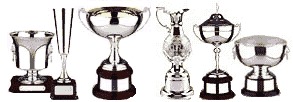 A full range of trophies & awards for all games & sports are held in the shop